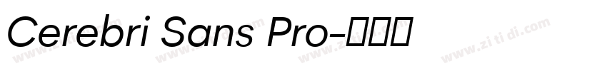 Cerebri Sans Pro字体转换 Cerebri Sans Pro字体转换